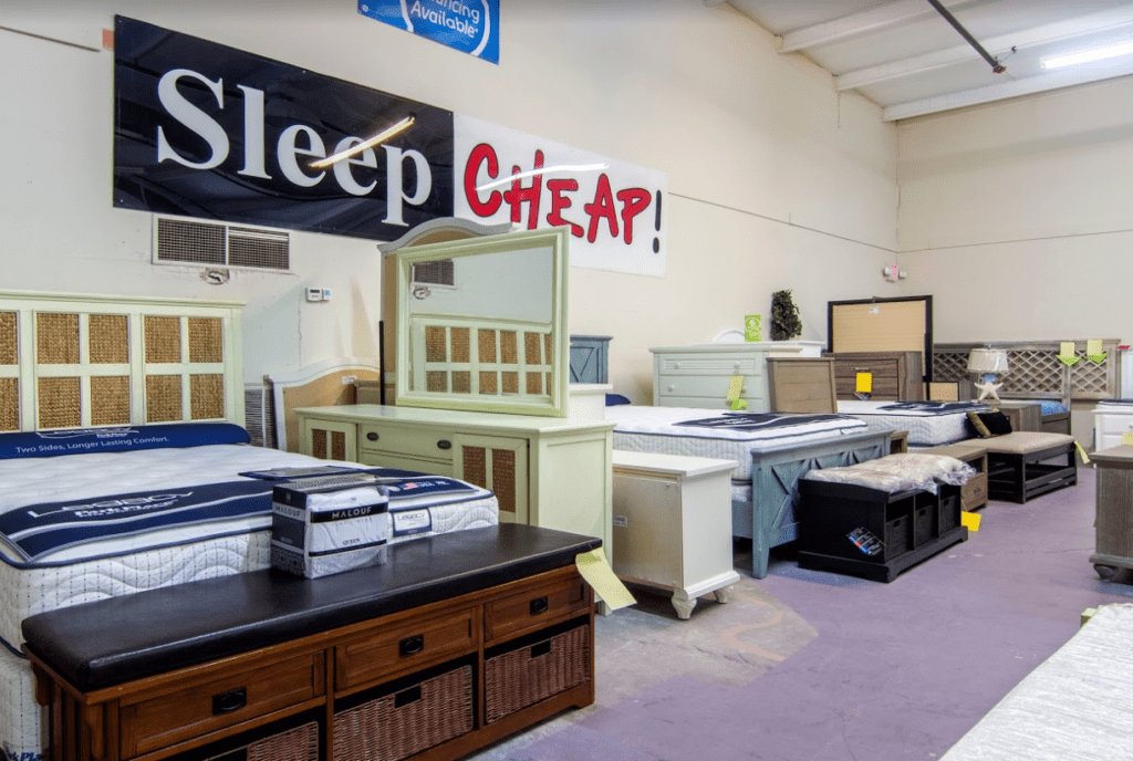 in stock furniture and mattress liquidators